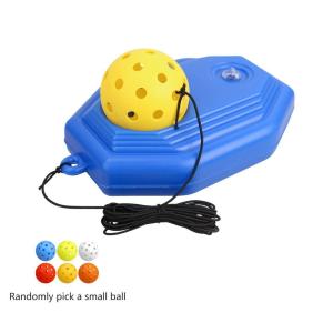 Professional Tennis Training Aids Bases With Elastic Rope Ball Practice Self-Duty Rebound Tennis Trainer Tennis Practice Tool