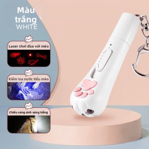 HUIYANGXU | Đồ Chơi Mèo Laser Đổi Mẫu Có Dây Chuyền USB