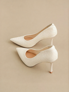 Josiny | Summer New Design Pointed Heel Pumps Banquet Shoes