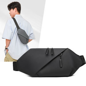 Men Minimalist Outdoor Sports Running Jogging Waist Bag Man Waterproof Fanny Pack Stylish Cross Body Belt Bag Waist Bag for Men