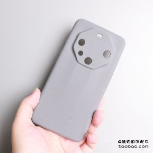 Huawei Mate60RS Master Edition Phone Case Silicone Frosted Anti-Fingerprint Protective Cover with Particle Texture Full Protection round Edge