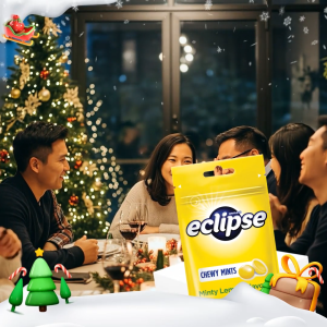 Eclipse Chewy Mints Lemon Bag 45g Chewy Candy / Fruity