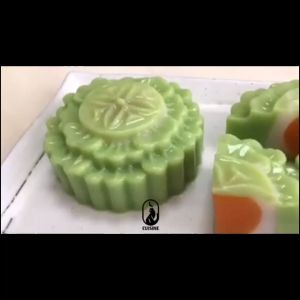 Cetakan Puding Jelly MOONCAKE Kue Bulan Silikon Kue Bunga FOOD GRADE