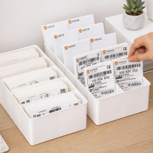 Multicompartment Shipping Document Organizer