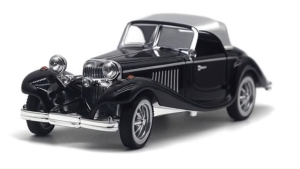 Mô Hình Xe Ô Tô Audi Rover W500K Cổ Điển. Mẫu Có Mui. Có bánh đà. Tỉ lệ 1:32 bằng hợp kim.