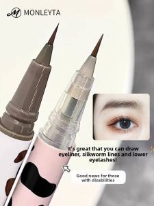 MONLEYTA | 0.1mm Fine Eyeliner Pen & Shadow Pen Water-Resistant Sweat-Resistant