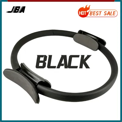 JBA Yoga Pilates Ring Circle 抗阻圈 38CM Dual Grip 40lbs Anti Resistance Flexible Durable Fiberglass 普拉提圈 Excercise Ring For Women Pilate Ring