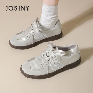 Josiny | Dress Matching Sporty Thick Sole White Shoes