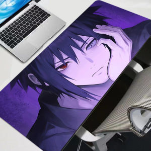 Bandai | Naruto Anime Mouse Pad HD In Hình Sasuke Uchiha Thiết Kế Thoáng Mát Game Thủ Cao Su Để Bàn Thảm Phụ Kiện Máy Tính Từ Nhật Bản