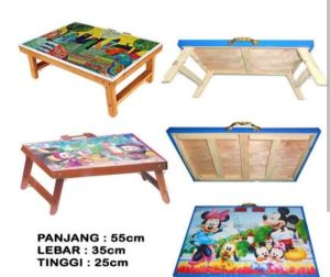 MEJA BELAJAR LIPAT ANAK / MEJA BELAJAR ANAK