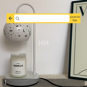 [Ready Stock] [Galaxy] Malaysia 3PinPlug Dimmable Adjustable Height Timer Scented Candle Warmer Lamp Electric Candle Burner Heater Melting Wax 3 Wick Candle Cute Cheap Fragrance LED Light Night Sleep Bedroom Bedside Table Desk Decoration Gift