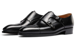 Monk Strap Party Shoes for Men Formal Leather Wedding New Designer Mens Dress Shoes