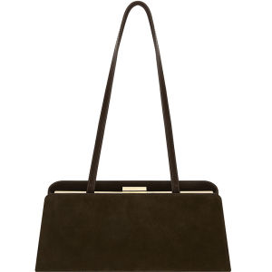 VERAFIED | Luxury Suede Underarm French Bag Autumn