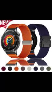 20mm 22mm Elastic Strap for Huawei Watch GT7 Pro GT7 GT6 GT5 GT4 GT3 46mm Nylon Band for Samsung Galaxy Watch 7 6 5 4 40mm 44mm