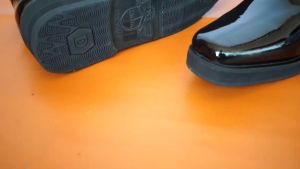 Sepatu pdh polwan pdlsus flat sol tebal denawari