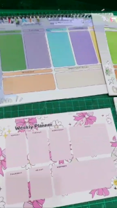 2026 Weekly Planner Spring Pad with Cover - Schedule Calendar Notepad For Study School Office