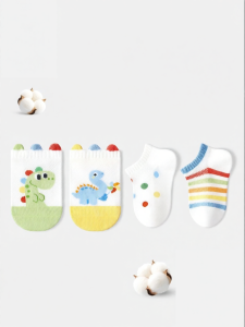 Summer Light Cotton Breathable Boneless Infant Ankle Socks