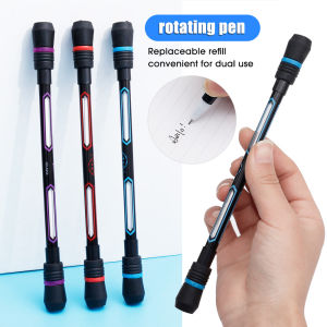 【Free Shipping】Student Rotating Gel Pen Anti-Stress-Spinning Pen Gaming Pressure Release Toy Comfortable Pen Creative Writing Anti-Slip Pen