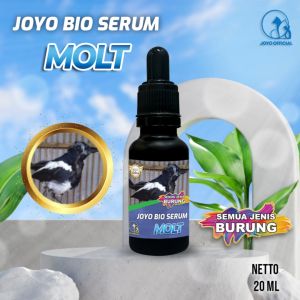 VITAMIN BURUNG MABUNG | GAGAL MABUNG | PERCEPAT RONTOK BULU | JOYO BIO SERUM MOLT