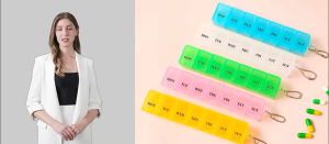 7 Days Daily Pill Box Medicine Box Bekas Simpan Ubat 7 Hari Tablet