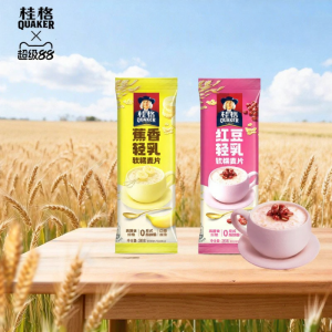 Quaker | Instant Red Bean and Banana Flavored Oatmeal