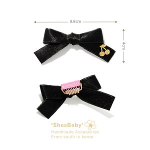 Cute Baby Hair Clips Gold Thread Little Fragrance Style Edge Childrens Accessories Korean Version Female Baby Headwear