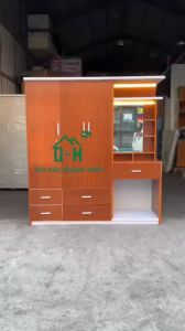TỦ NHỰA ĐÀI LOAN KÈM BÀN TRANG ĐIỂM CAO CẤP + TẶNG KÈM BÀN TRANG ĐIỂM HCM