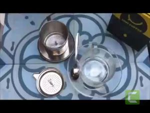 Phin pha cafe inox cao cấp không gỉ loại  dày