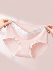 COSMO LADY | Antibacterial Cotton Maternity Panties Low Waist Support Belly