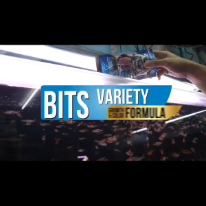 BOOST BITS VARIETY 60 g.(อาหารปลาปอมปาดัวร์ และปลาสวยงามทุกชนิด สูตรเร่งสีเร่งโต)