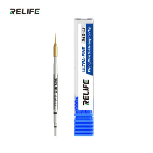 RELIFE 210-LI 0.1mm Ultra-Fine Soldering Iron Tip Special Pure Copper Fast Heating Welding Head Motherboard Flying Wire Repair