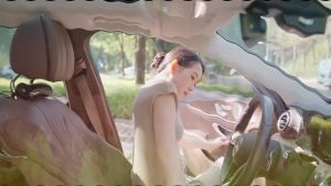 Car Seat Air Conditioner USB Powered Car Headrest Cooling Air Fan Car Interior Rear Headrest Fan Cooler Rear Seat Ventilator