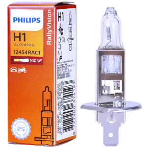 Philips | Philips Rally Vision H1 12V 100W P14.5s 12454RAC1 Off Road Super Bright Light Car Halogen Headlight Auto Bulb