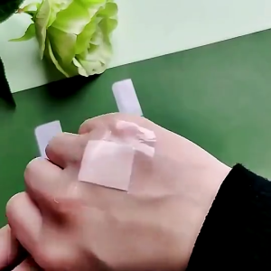 50/100pcs Waterproof Non-woven Adhesive Wound Dressing Band Aid Bandage Transparent Wound Sticker First Aid Kit