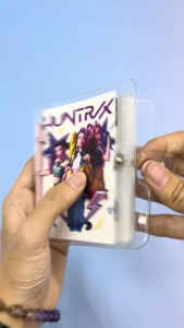 Anime Cartoon Kpop Demon Hunters Photocard Album Card Collection Book