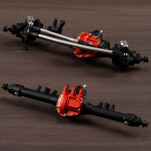 Bộ Trục Thẳng Offset HD44 Bằng Nhôm Gia Công CNC Dành Cho Khung Xe RC Rock Crawler Tỷ Lệ 1/10 Axial SCX10 II VS4-10 Chiều Dài Cơ Sở Bằng Kim Loại