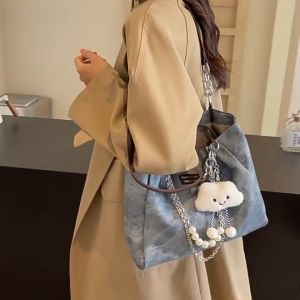 Túi thời trang nữ túi tote xích mây kẹp nách đeo vai phong cách công sở để vừa a4 đi học đi chơi đi làm TTS68 964