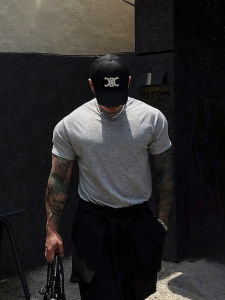 DAVID&ME | Leisurely Slim Fit Gym T-Shirt