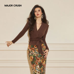 Luxury Evening Wind Prints Fitted Beaded Dress