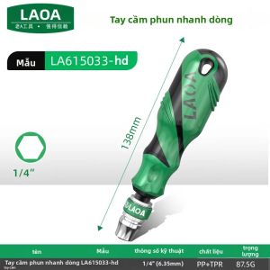LAOA | LAOA 1/4 Tua Vít Cầm Tay Bằng Hợp Kim Nhôm Phụ Kiện Dùng Cho Sửa Chữa Và Bảo Trì Tại Nhà