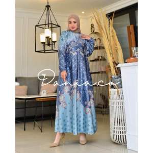 GAMIS SILKY M4XMARA MOTIF BERLIN MEWAH PREMIUM / GAMIS BISA COD/ GAMIS PREMIUM / GAMIS PESTA / GAMIS KONDANGAN