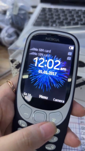 Noki3310 Keypad Phone Dual Sim 1200mAh Keypad Cellphone FM Radio Micro SD Support Games Mobile Phone