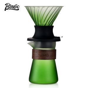 Bincoo phin cà phê cup tay Brew Bình đựng cà phê nhà nhỏ giọt đặt cà phê chia sẻ nồi ngâm bộ lọc cho gia đình văn phòng ngoài trời 500ml