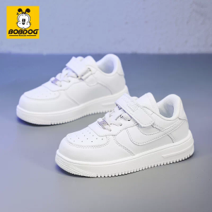 BOBDOG HOUSE | 2026 New Spring Autumn Boys And Girls White Movement Shoes