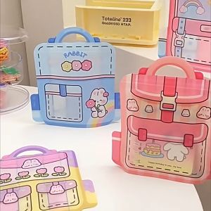 Satu Keluarga Kantong Plastik Ziplock Tas Sekolah C1095 Klip Souvenir Goodie Bag Kecil Hampers Ultah