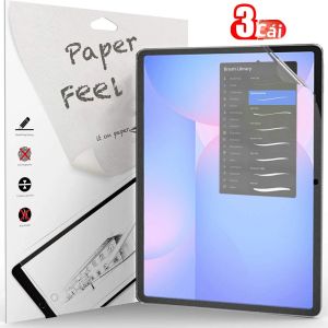 3 Miếng Bảo Vệ Màn Hình Giấy Cho Samsung Galaxy Tab S10 FE/FE+ 2025 Phim PET Hoàn Thiện Mờ - Không Phải Kính