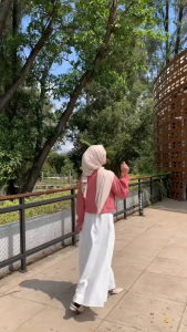 ADHIVA.ID - Setelan Crop Cardi Knit Hornet + Rok Flare Skirt A Line Mayung Korean Style