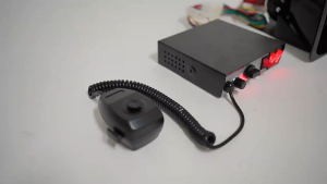 HOL 400W 9 Sound Tones Loud Car Warning Alarm 12V Siren Horn + Mic PA Speaker System 150DB Air Loud Car Truck Warning/Recording Police cars ambulances fire trucks emergency vehicles