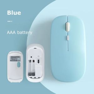 Wireless Mouse Bluetooth-compatible Mice Portable Wireless Computer Mause Ergonomic Gaming Mouse for Laptop PC Pad Mouse Gamer