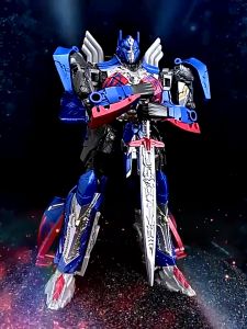 Đồ chơi lắp ráp robot biến hình ô tô Optimus Prime YS-01 cao 26cm - Mô hình sưu tầm trưng bày Robot hoặc ô tô xe đầu kéo